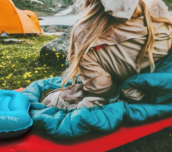 Camping Pillow 3D Renderings