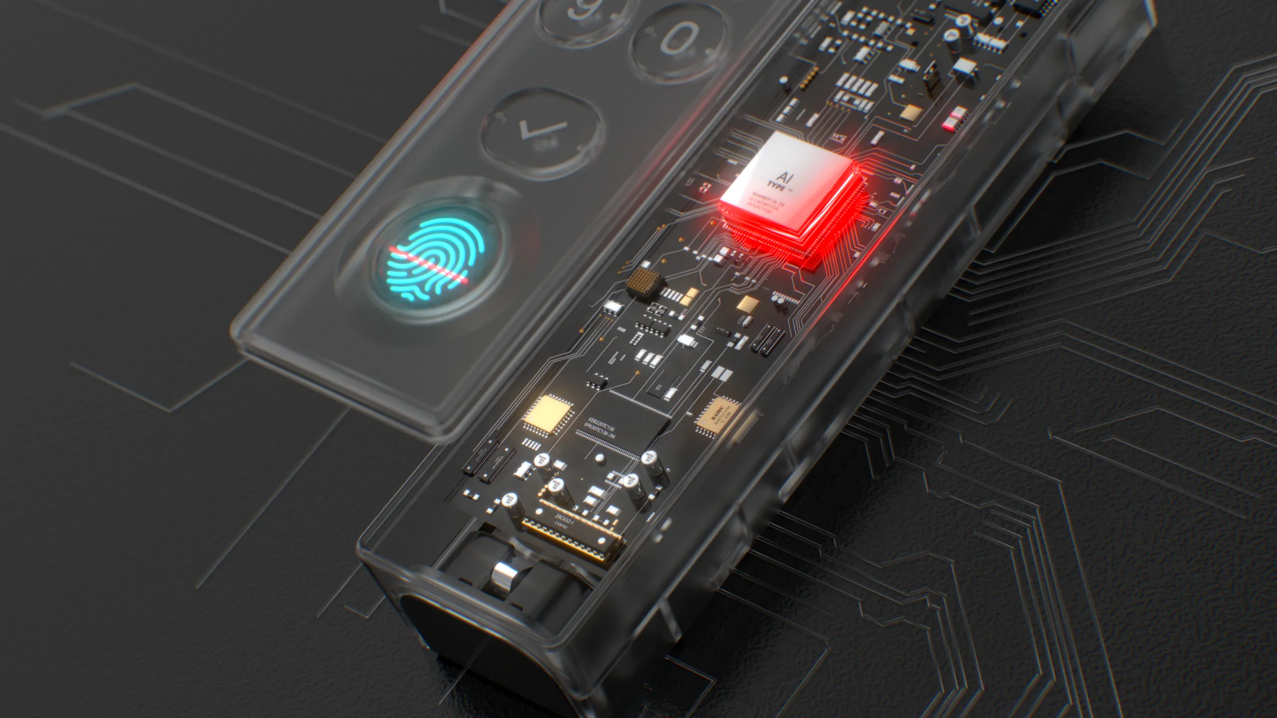 Smart Lock 3D Renderings